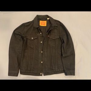 Levi’s Men’s Black Real Denim Jacket Size Medium